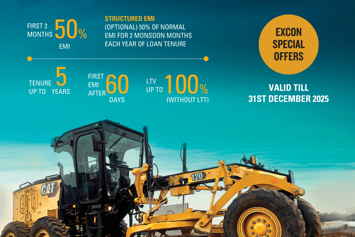 Cat® 120 Motor Grader – Special Excon Offers